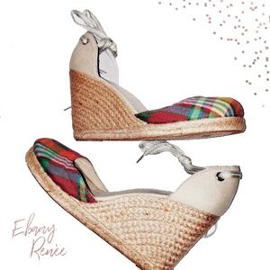 Tommy Hilfiger Espadrille Ankle Tie Wedges